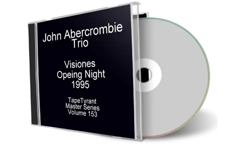 Front cover artwork of John Abercrombie Trio 1995-07-13 CD New York City Audience