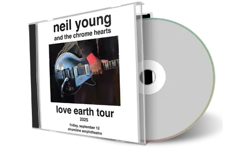 Front cover artwork of Neil Young 2025-09-12 CD Mountain View Audience