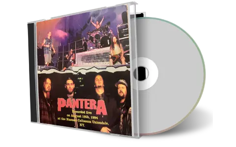 Front cover artwork of Pantera 1994-08-18 CD Uniondale Audience