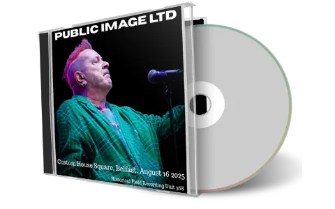 Front cover artwork of Public Image Ltd 2025-08-16 CD Belfast Audience