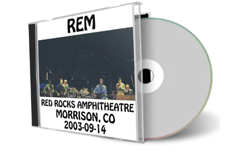 Front cover artwork of Rem 2003-09-14 CD Morrison Audience
