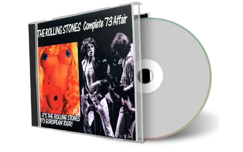 Front cover artwork of Rolling Stones Compilation CD Complete 73 Affair Audience