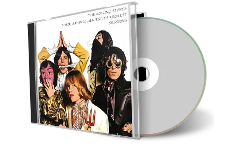 Front cover artwork of Rolling Stones Compilation CD Satanic Outtakes 1967 Soundboard