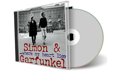 Front cover artwork of Simon And Garfunkel Compilation CD Where My Heart Lies Soundboard