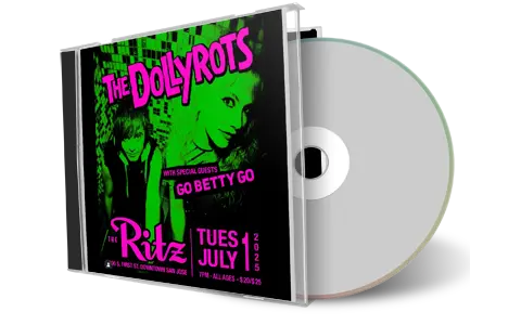 Front cover artwork of The Dollyrots 2025-07-01 CD San Jose Audience