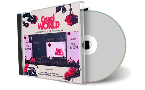 Front cover artwork of The Go-Gos 2025-05-17 CD Pasadena Audience