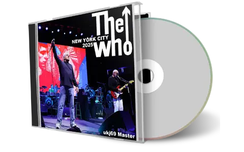 Front cover artwork of The Who 2025-08-30 CD New York City Audience