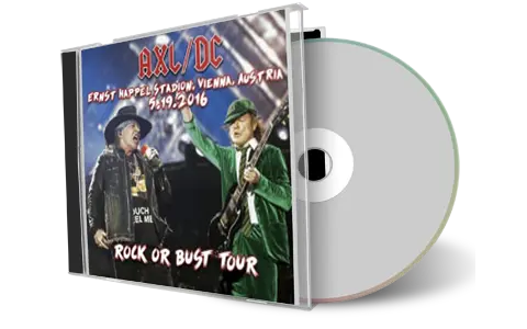 Front cover artwork of Acdc 2016-05-19 CD Vienna Audience