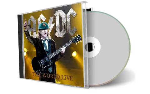 Front cover artwork of Acdc Compilation CD The World Live Soundboard