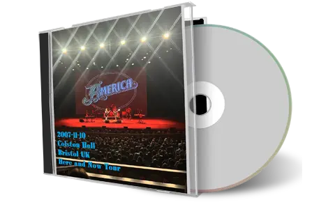 Front cover artwork of America 2007-11-10 CD Bristol Audience