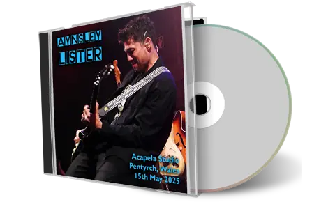 Front cover artwork of Aynsley Lister 2025-05-15 CD Pentyrch Audience