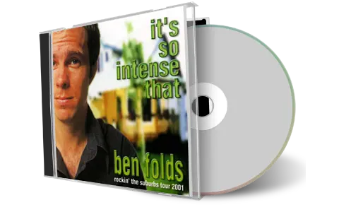 Front cover artwork of Ben Folds 2001-11-12 CD Tokyo Audience