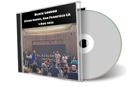 Front cover artwork of Black London 2025-08-03 CD San Francisco Audience