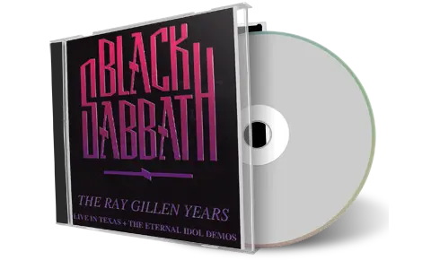 Front cover artwork of Black Sabbath 1986-04-28 CD Texas Soundboard
