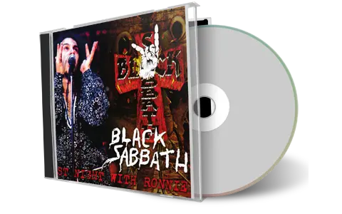 Front cover artwork of Black Sabbath Compilation CD Last Night With Ronnie Audience
