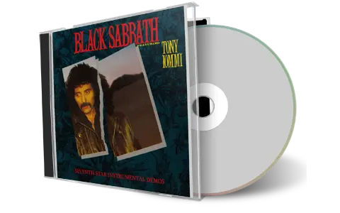 Front cover artwork of Black Sabbath Compilation CD Seventh Star Instrumental Demos Soundboard