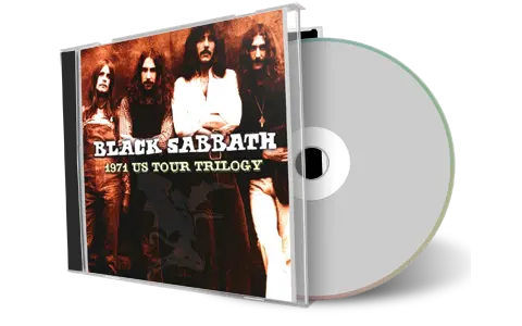 Front cover artwork of Black Sabbath Compilation CD Us Tour Trilogy 1971 Audience