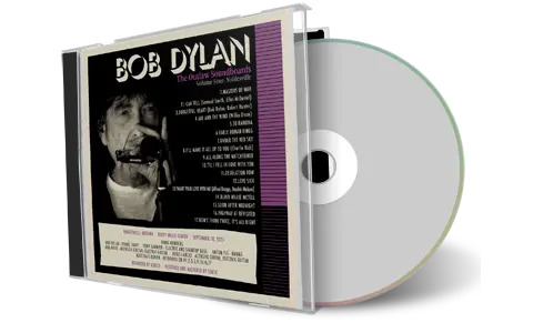 Front cover artwork of Bob Dylan 2025-09-18 CD Noblesville Soundboard