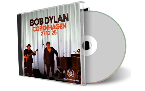 Front cover artwork of Bob Dylan 2025-10-21 CD Copenhagen Audience