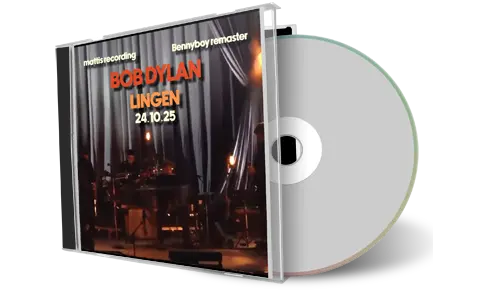 Front cover artwork of Bob Dylan 2025-10-24 CD Lingen Audience