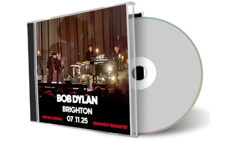 Front cover artwork of Bob Dylan 2025-11-07 CD Brighton Audience