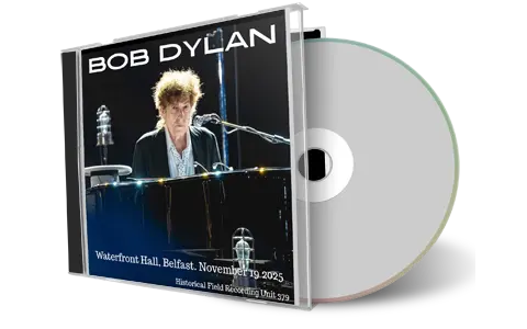 Front cover artwork of Bob Dylan 2025-11-19 CD Belfast Audience