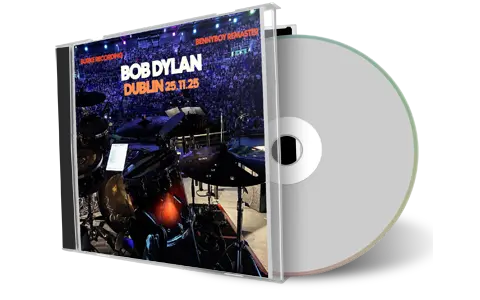Front cover artwork of Bob Dylan 2025-11-25 CD Dublin Audience