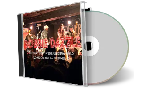 Front cover artwork of Bobbie Dazzle 2025-05-18 CD Desert Fest London Audience