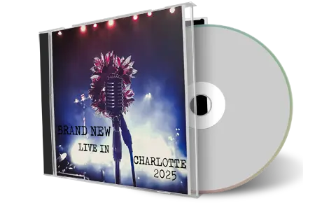 Front cover artwork of Brand New 2025-06-17 CD Charlotte Audience