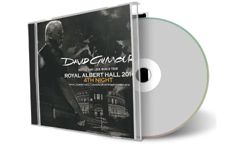 Front cover artwork of David Gilmour 2016-09-26 CD London Audience