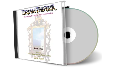 Front cover artwork of Dream Theater 1995-03-13 CD Paris Audience