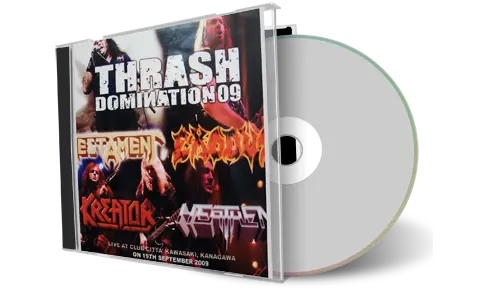 Front cover artwork of Exodus 2009-09-16 CD Kanagawa Audience