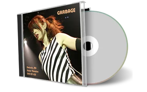 Front cover artwork of Garbage 2005-04-27 CD Detroit Audience