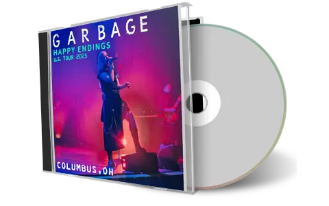 Front cover artwork of Garbage 2025-10-01 CD Columbus Audience