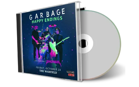 Front cover artwork of Garbage 2025-10-24 CD San Francisco Audience