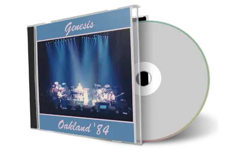 Front cover artwork of Genesis 1984-02-20 CD Oakland Soundboard