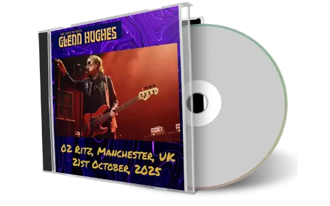 Front cover artwork of Glenn Hughes 2025-10-21 CD Manchester Audience