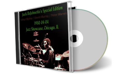 Front cover artwork of Jack Dejohnette 1980-04-04 CD Chicago Audience