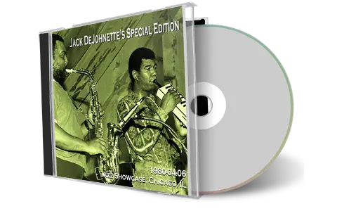 Front cover artwork of Jack Dejohnette 1980-04-06 CD Chicago Audience