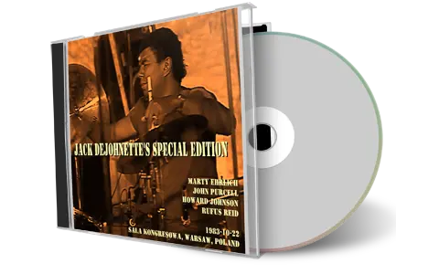 Front cover artwork of Jack Dejohnette 1983-10-21 CD Warsaw Soundboard