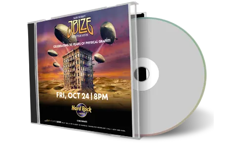 Front cover artwork of Jason Bonhams Led Zeppelin Evening 2025-10-24 CD Cincinnati Audience