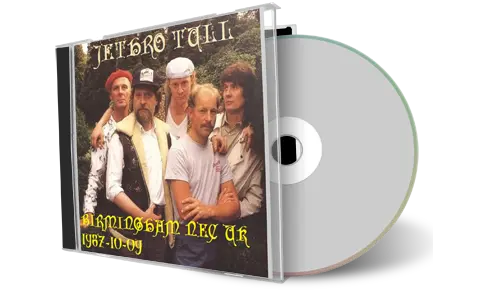 Front cover artwork of Jethro Tull 1987-10-09 CD Birmingham Audience