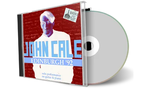 Front cover artwork of John Cale 1992-11-16 CD Edinburgh Audience