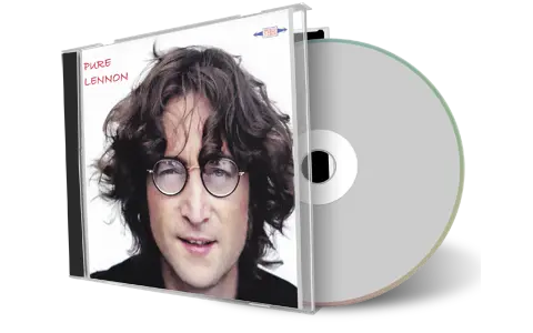 Front cover artwork of John Lennon Compilation CD Pure Lennon Soundboard