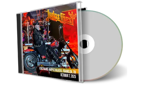 Front cover artwork of Judas Priest 2025-10-07 CD Franklin Audience