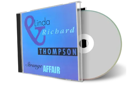 Front cover artwork of Linda And Richard Thompson Compilation CD Strange Affair Soundboard