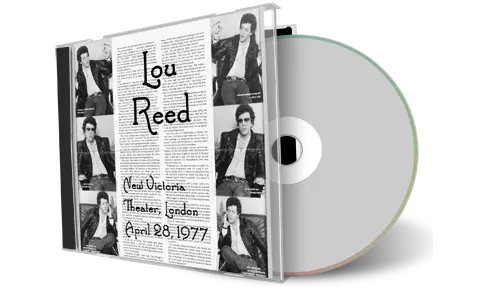 Front cover artwork of Lou Reed 1977-04-28 CD London Audience