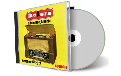 Front cover artwork of Mark Knopfler 2012-10-09 CD Edmonton Audience