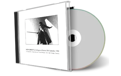 Front cover artwork of New Order 1980-09-30 CD Boston Audience