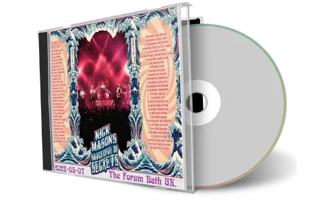 Front cover artwork of Nick Masons Saucerful Of Secrets 2022-05-07 CD Bath Audience